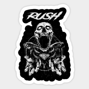 RUSH MERCH VTG Sticker